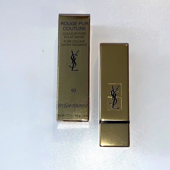 YSL Rouge Pur Couture Satin Lipstick shade 93 Ruby, rouge audacieux - Picture 3 of 6